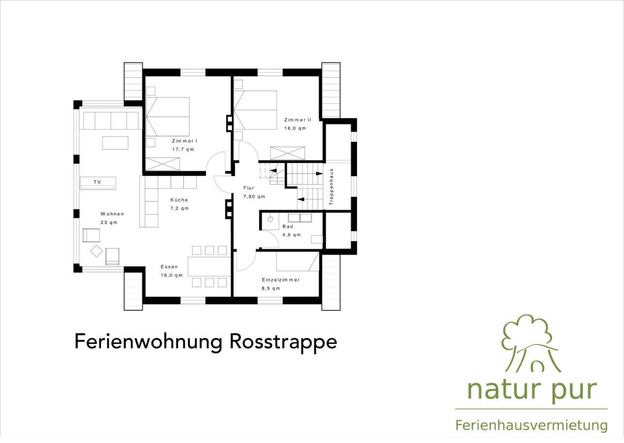 Appartement Ferienhaus Natur Pur à Thale Extérieur photo